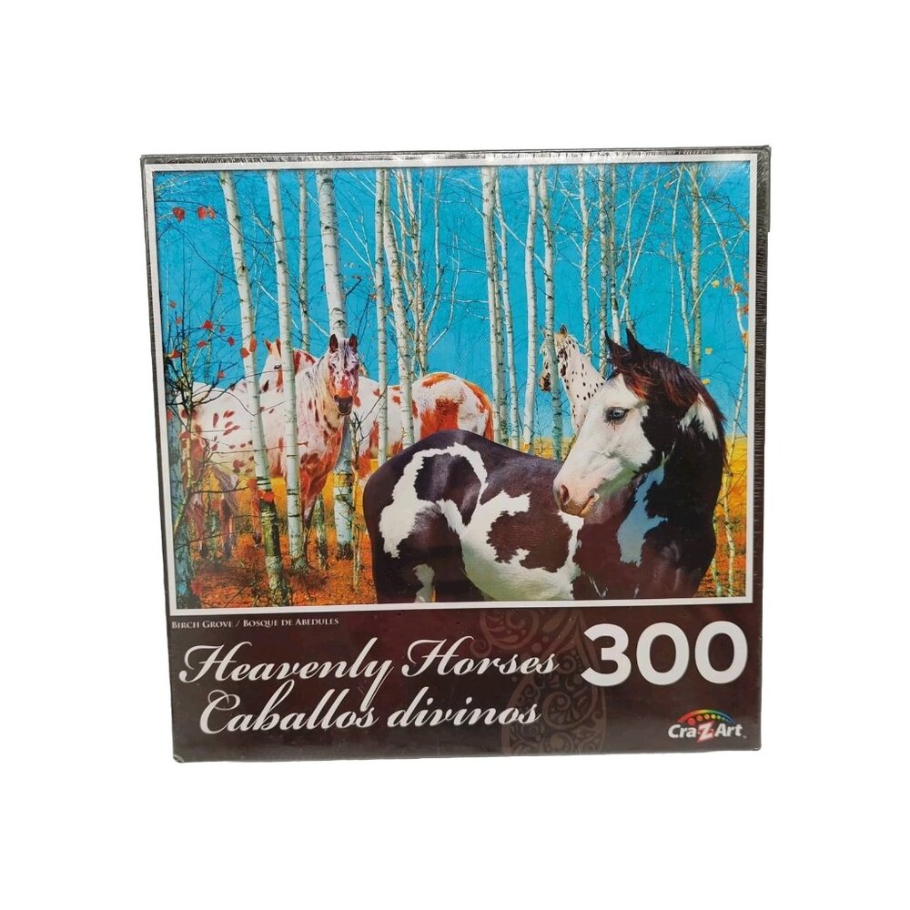 Heavenly Horses 300 Piece Puzzle Birch Grove New Sealed